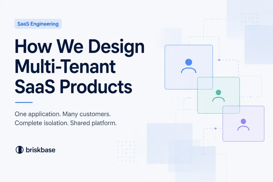 How We Design Multi-Tenant SaaS Products