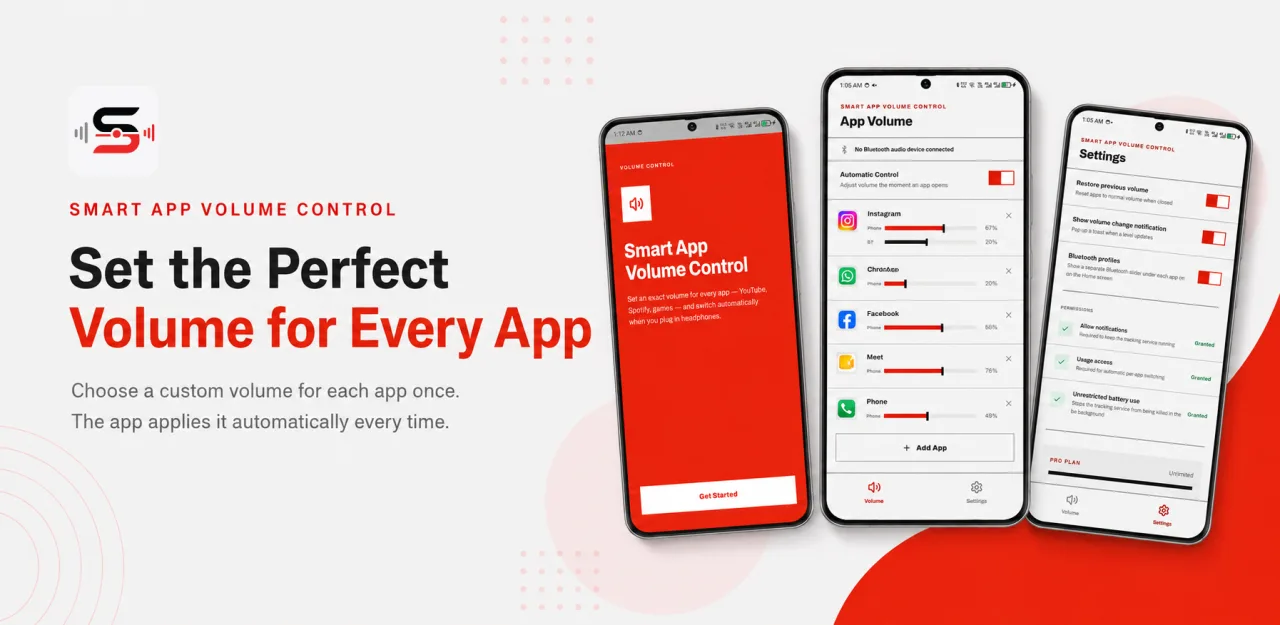 Smart App Volume Control