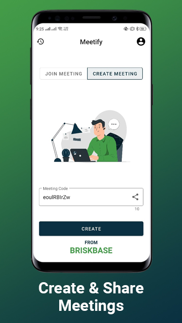 Meetify App - Create